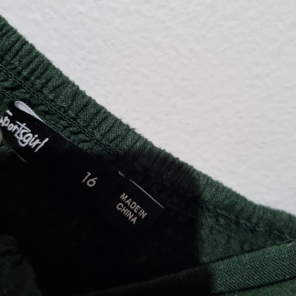 Sportsgirl Size 16 Forrest Green Jumpsuit - Picture 5 of 6